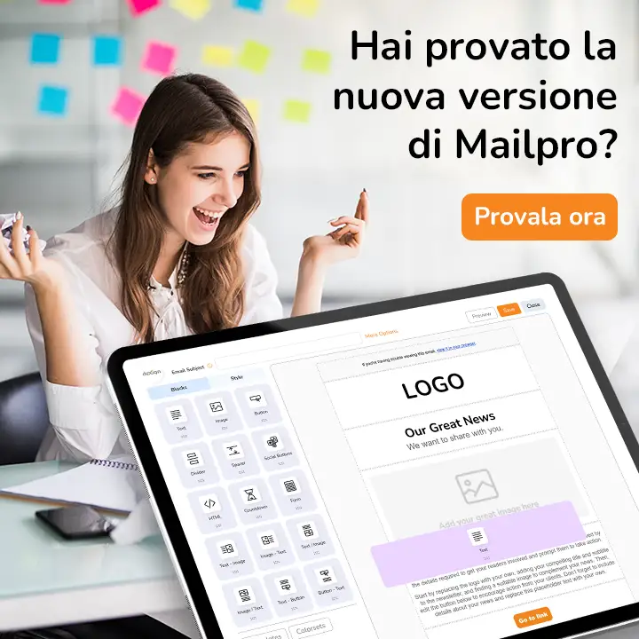 Prova Gratuita di Mailpro