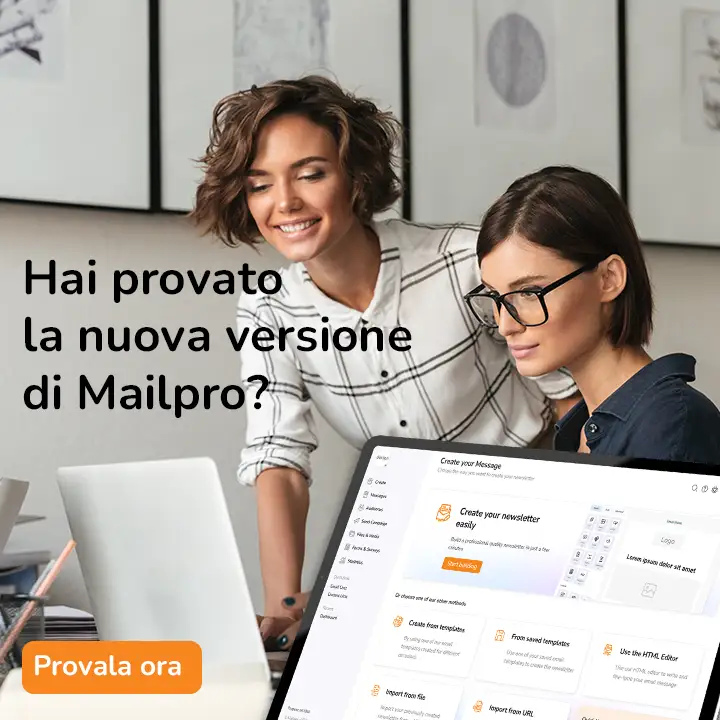 Prova gratuita di Mailpro