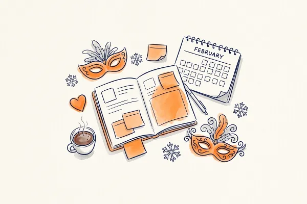 Idee per newsletter di febbraio: 25 temi ed esempi