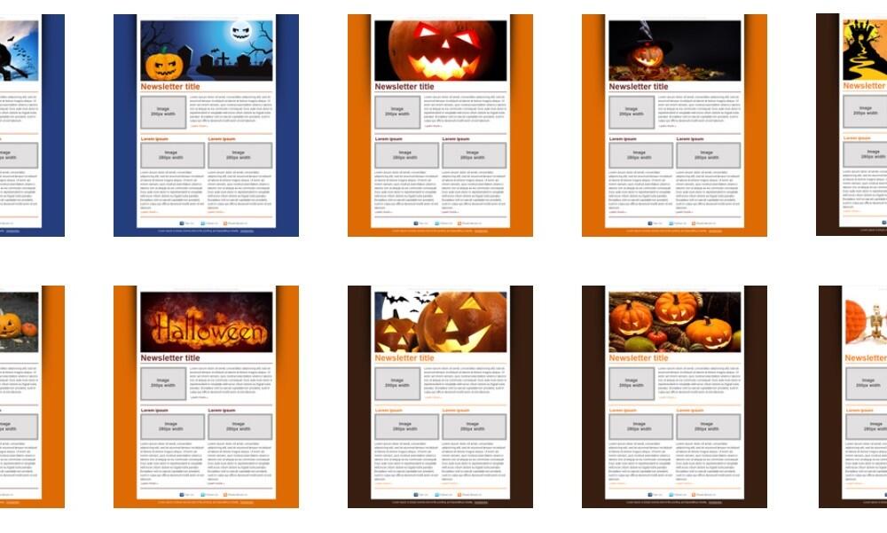 Halloween email marketing