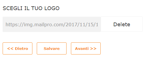 Personalizza il design di Mailpro