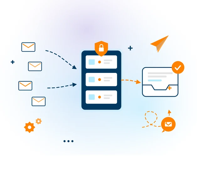 Consegna SMTP ad alto volume nella posta in arrivo