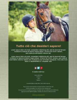 Template Equitazione