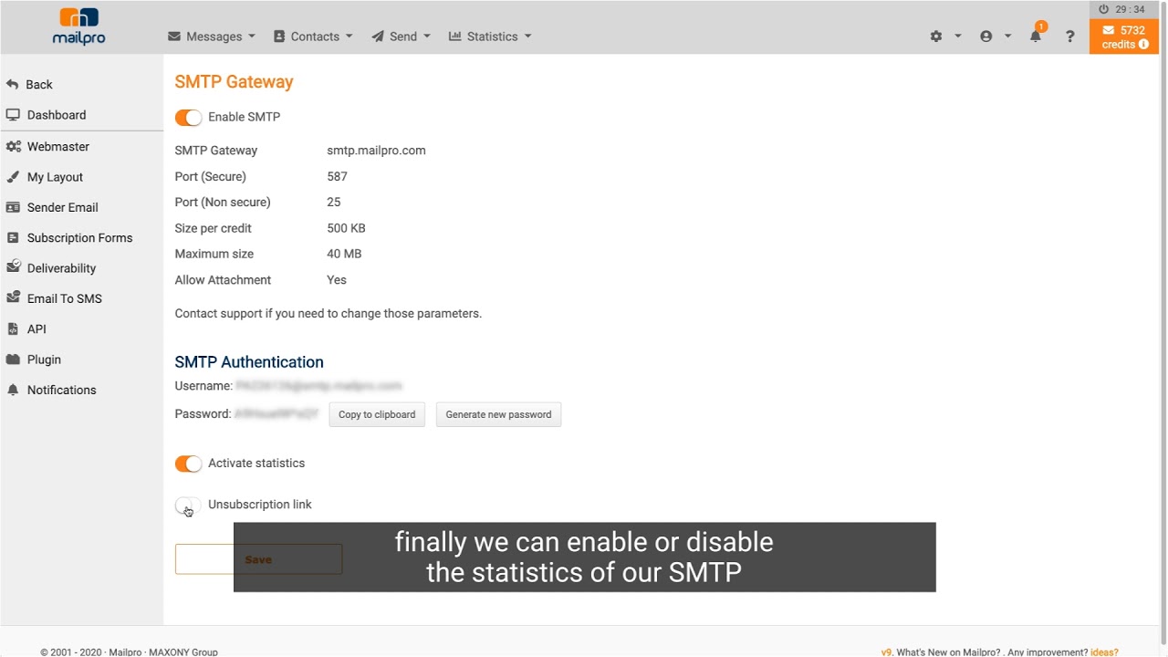 Come configurare il tuo gateway SMTP