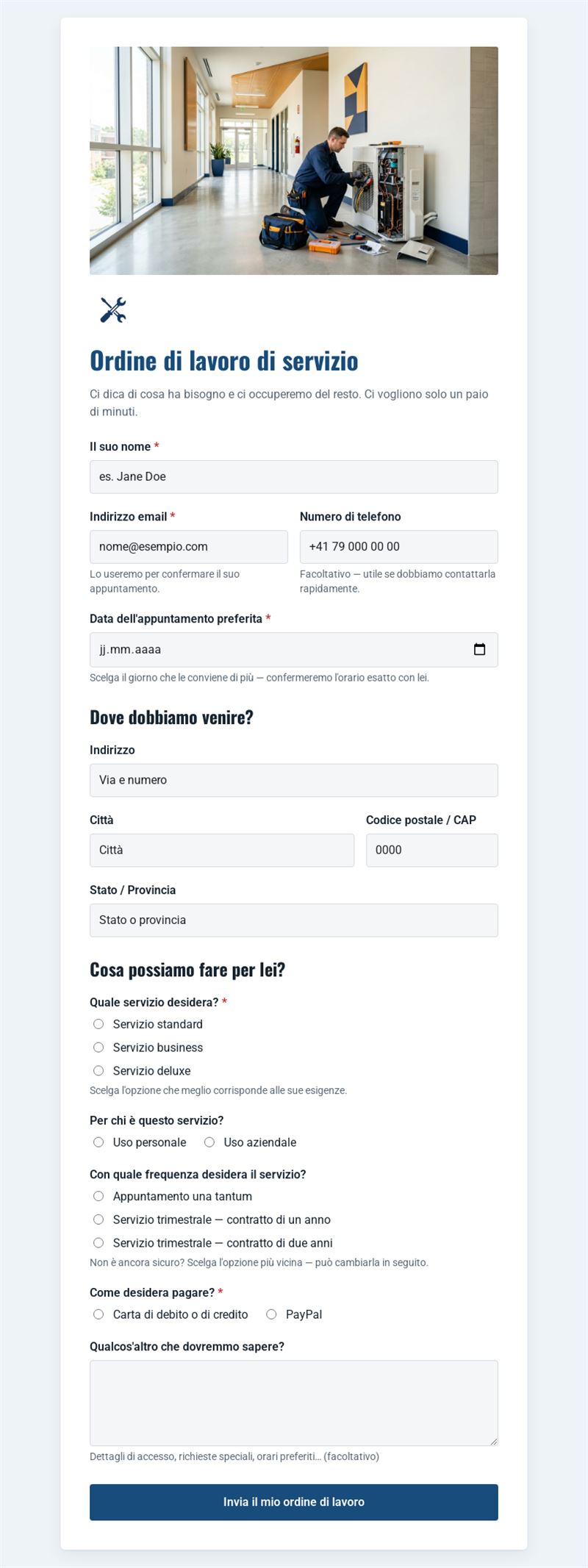 Ordine di Lavoro Digitale