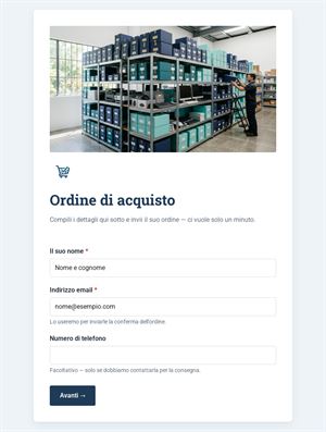 Ordine di Acquisto Aziendale