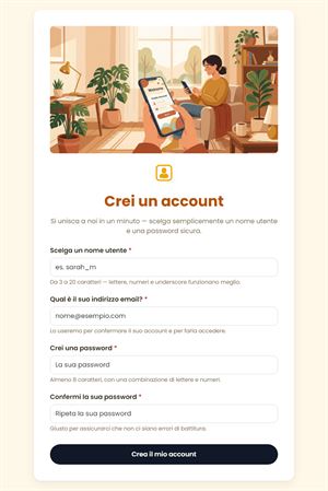 Crea un Account Facile