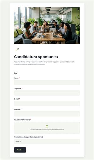 Candidatura spontanea