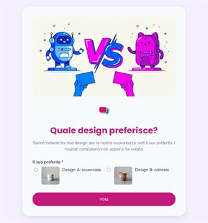 Quale design preferisce?