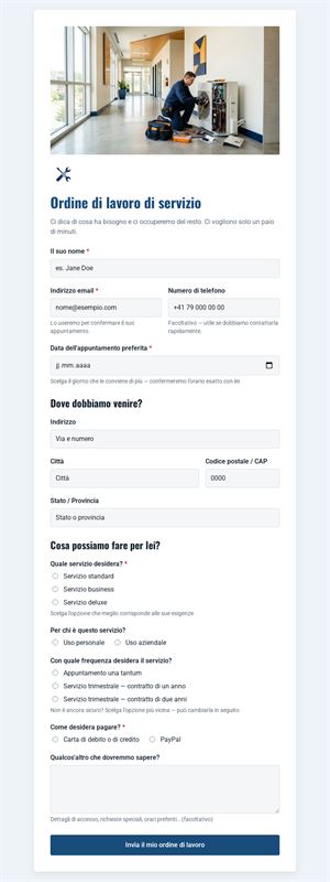 Ordine di Lavoro Digitale