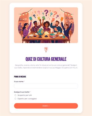 Quiz di cultura generale