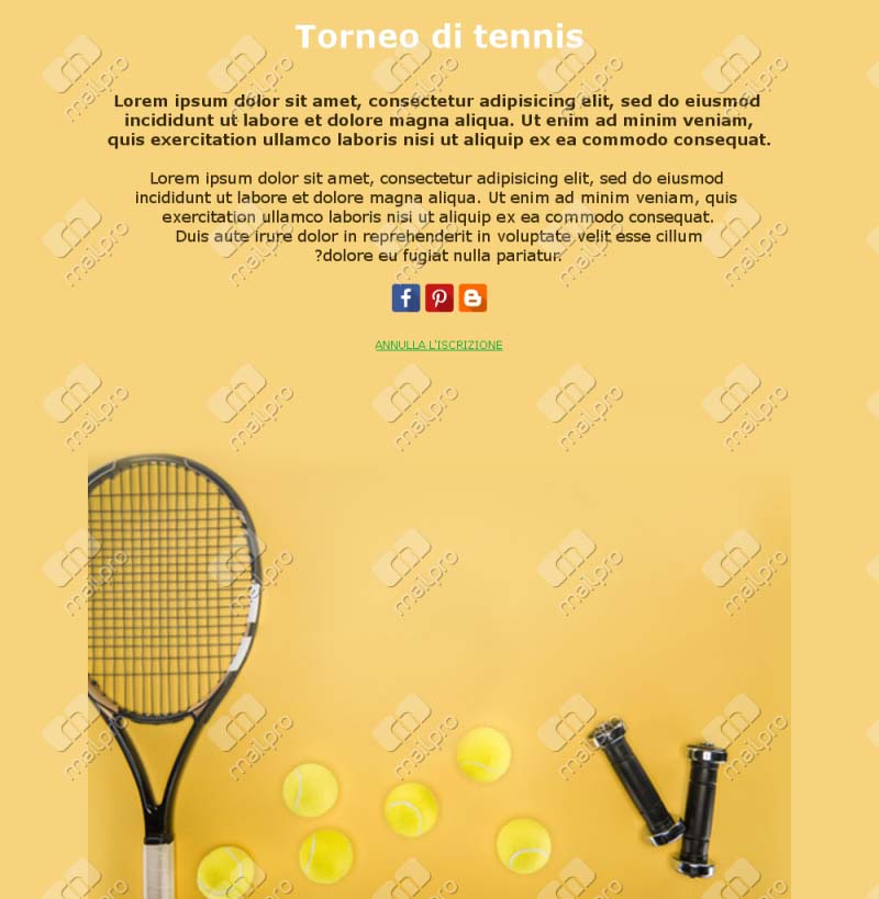 Tennis e Sport