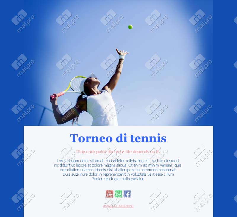 Tennis in Azione