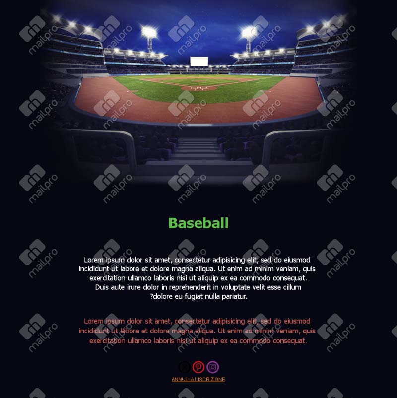 Baseball e Passione