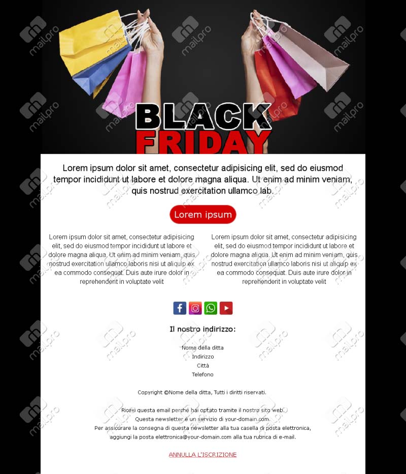 Sconti Speciali Black Friday