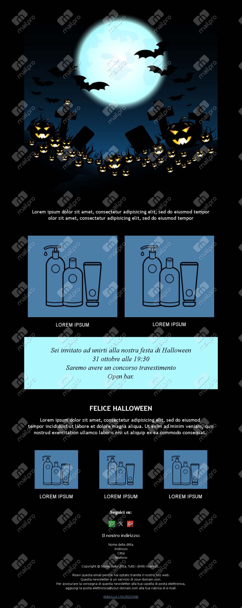 Halloween Pauroso