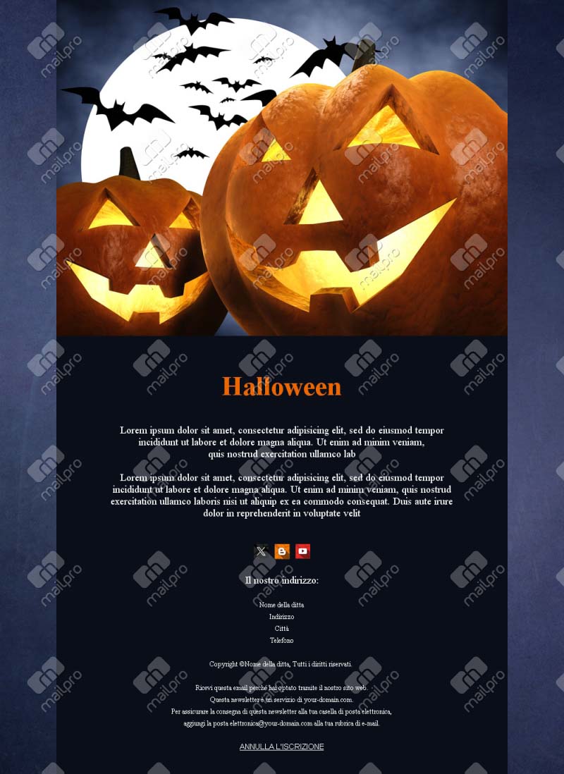 Halloween Pauroso