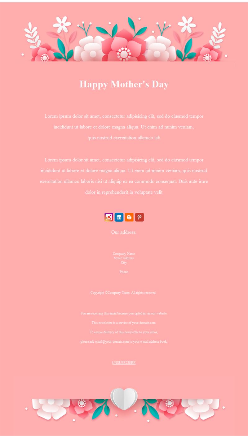 Mother’s Day Template