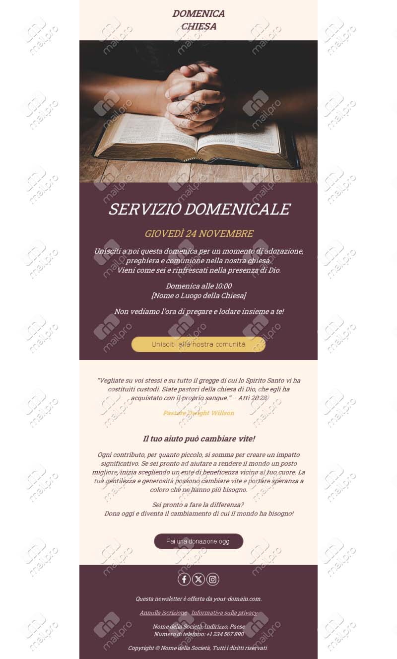 Community Faith Update