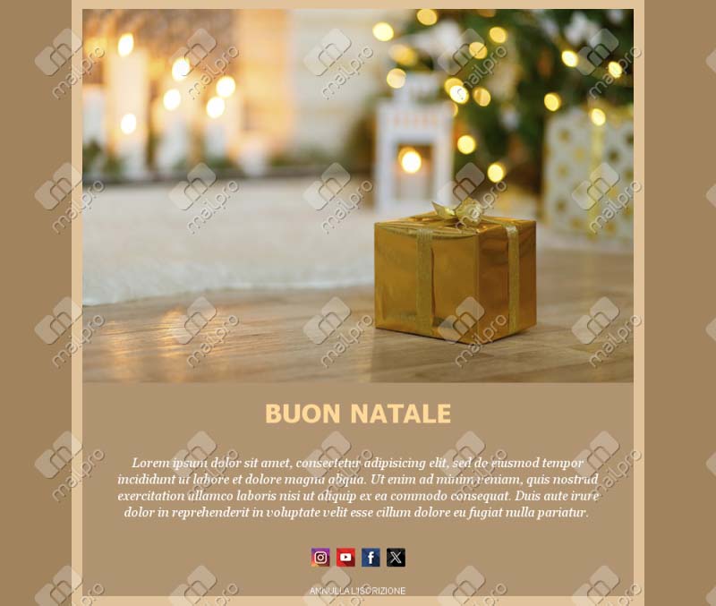 Email Auguri di Natale