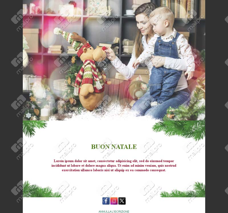 Email Buon Natale