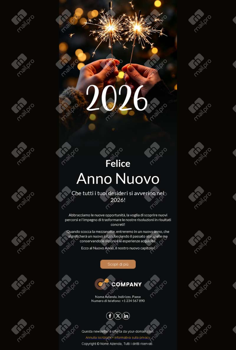 Inizia il 2026 con questo template