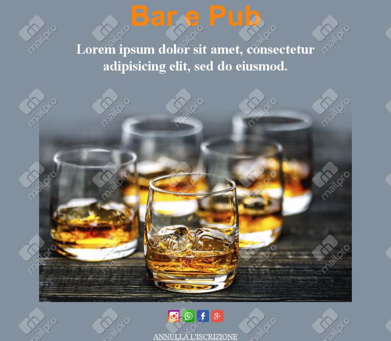 Modelli Bar e Pub