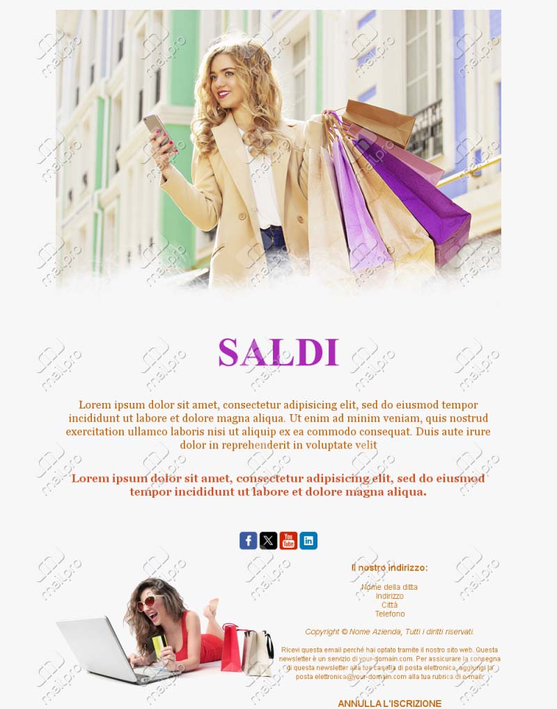 Template Email Spa Eleganza	