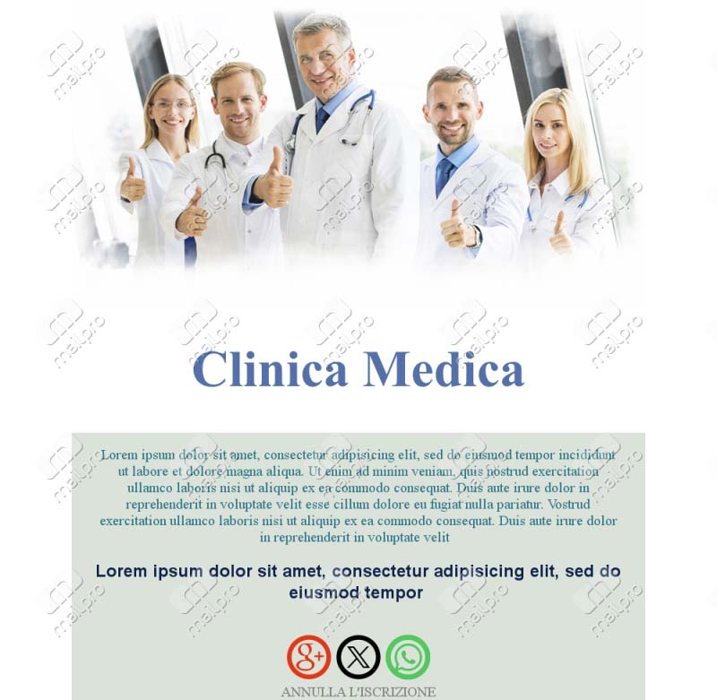 Template Email Spa Centro Benessere	