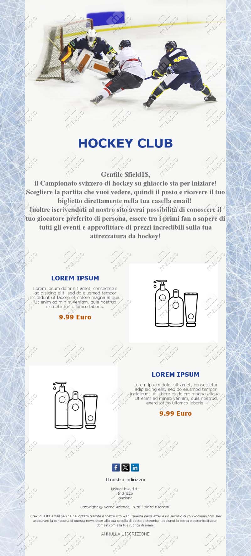 Template Email Beauty Secrets