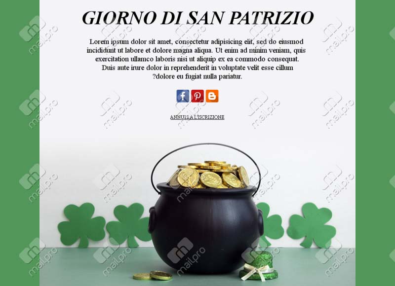 Celebrazione Irlandese