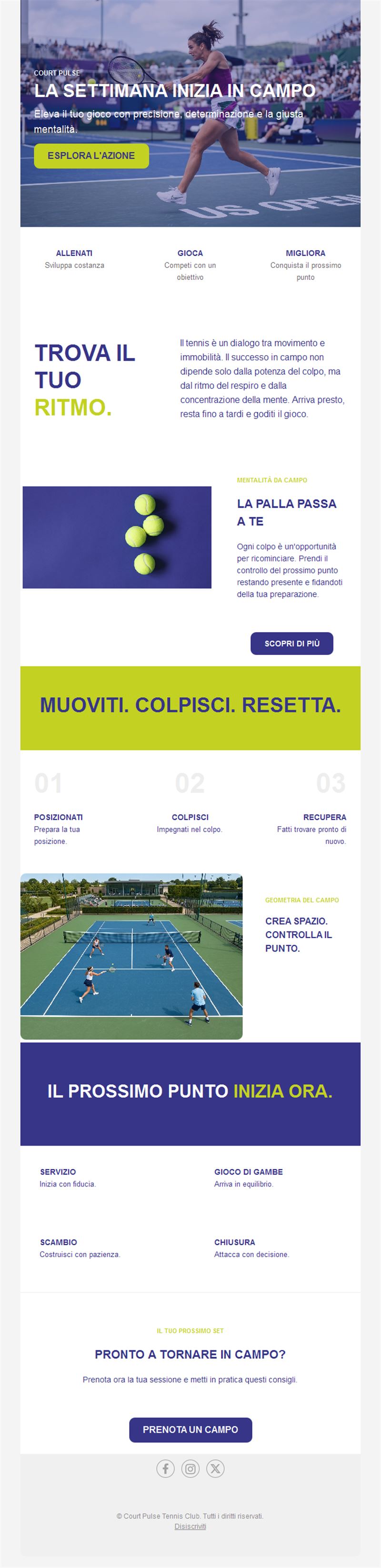 Exciting Tennis Match Templates