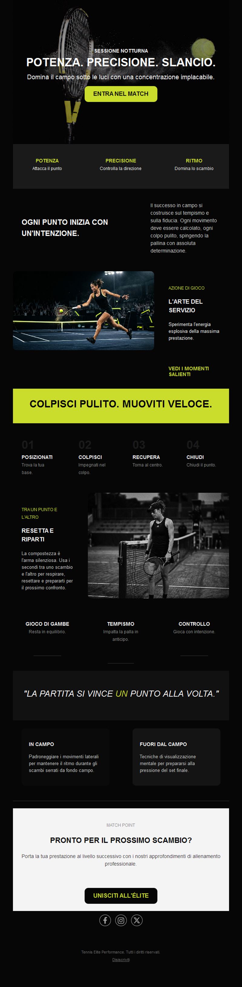 Exciting Tennis Match Templates