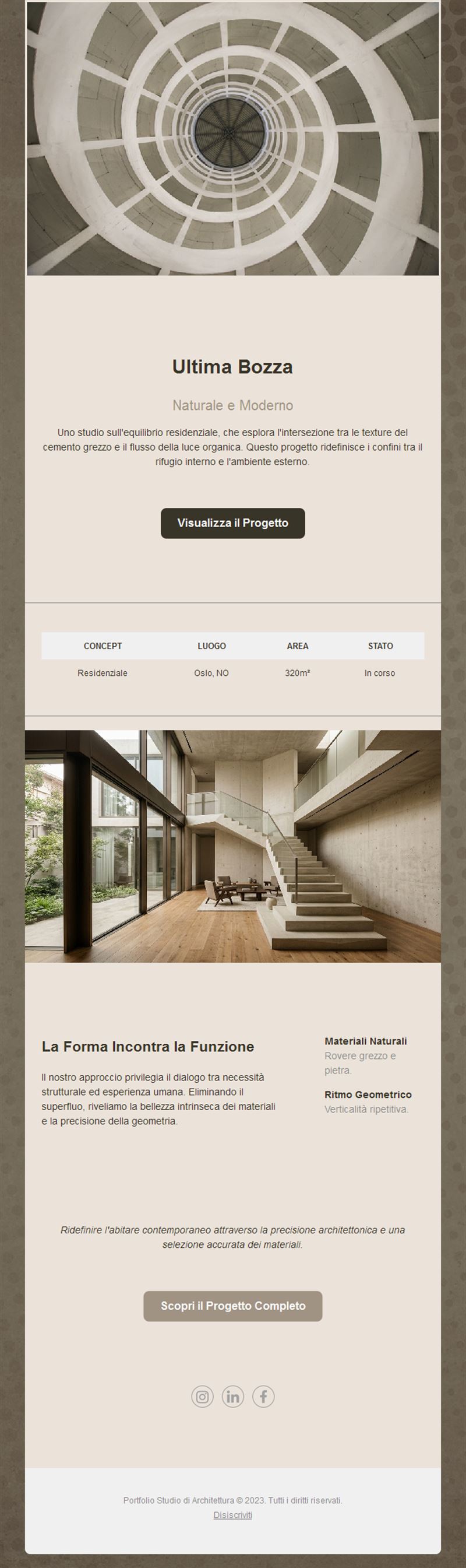 Elegant Architecture Email Templates