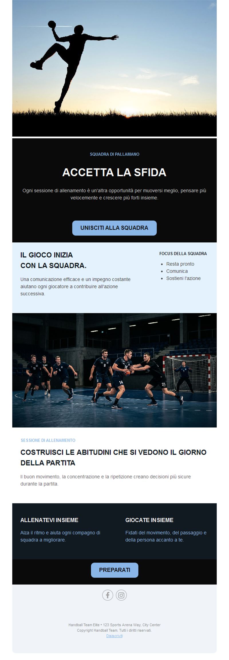 Handball Action