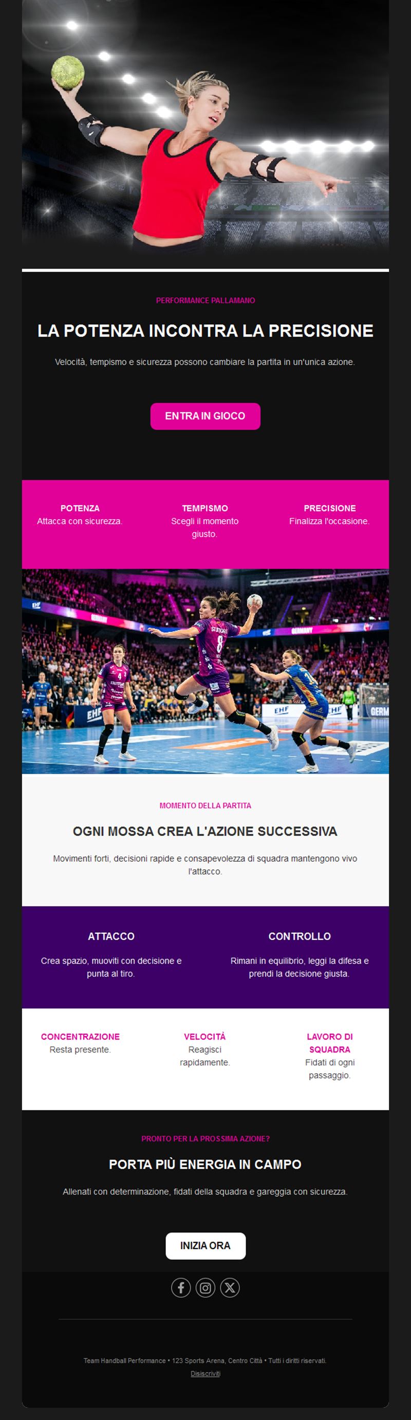 Handball Action