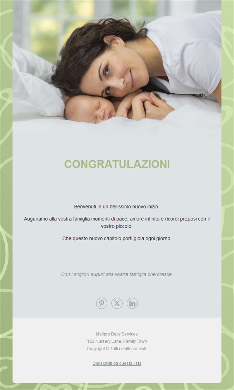 Bundle of Joy Emails