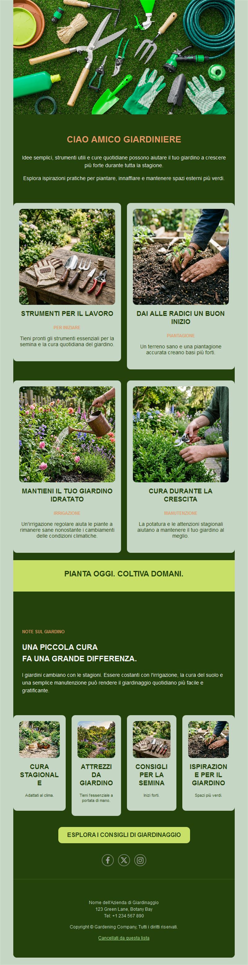 Lush Garden Templates