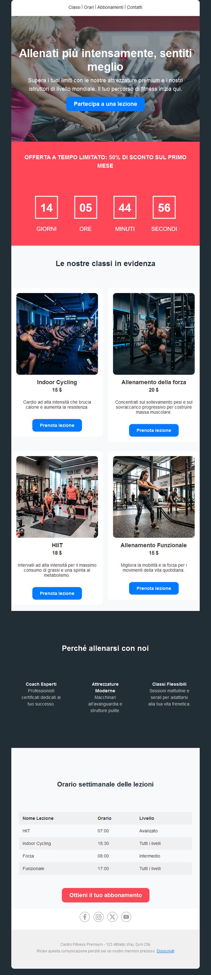Training Email Alerts