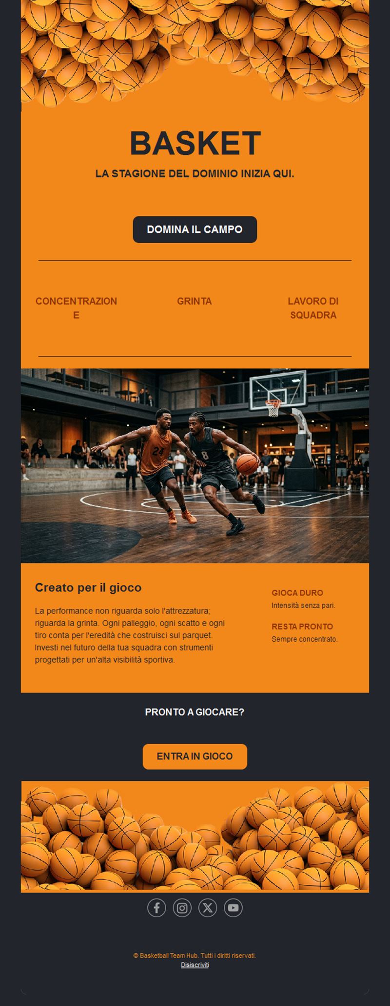 Hoops Highlights Emails