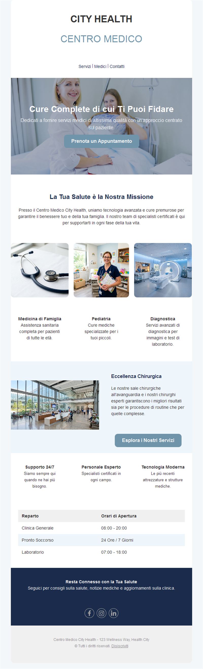 Healthcare Email Updates
