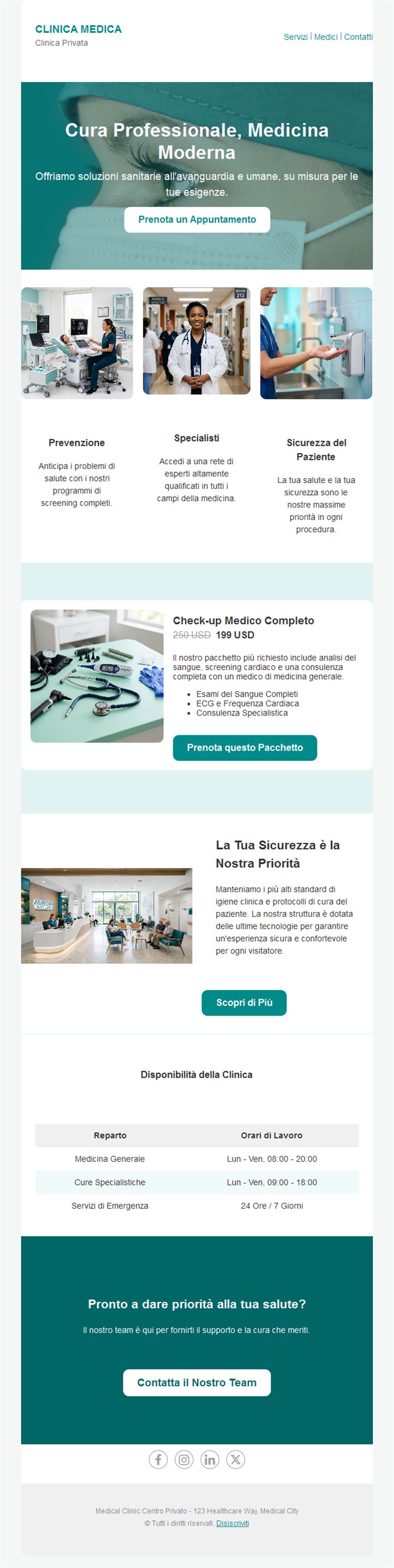 Patient Info Email Layouts