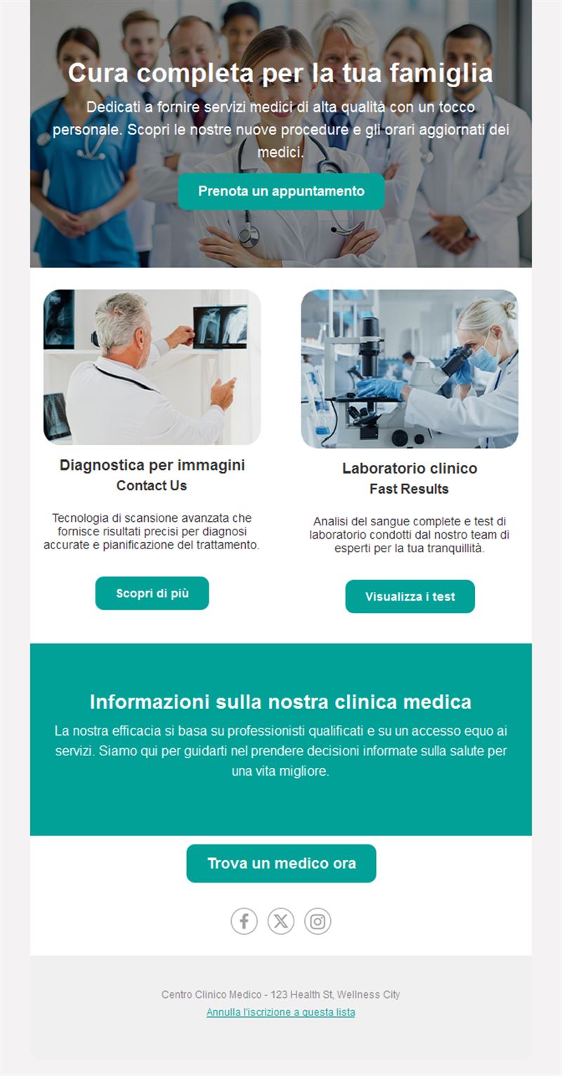 Clear Medical Care Email
