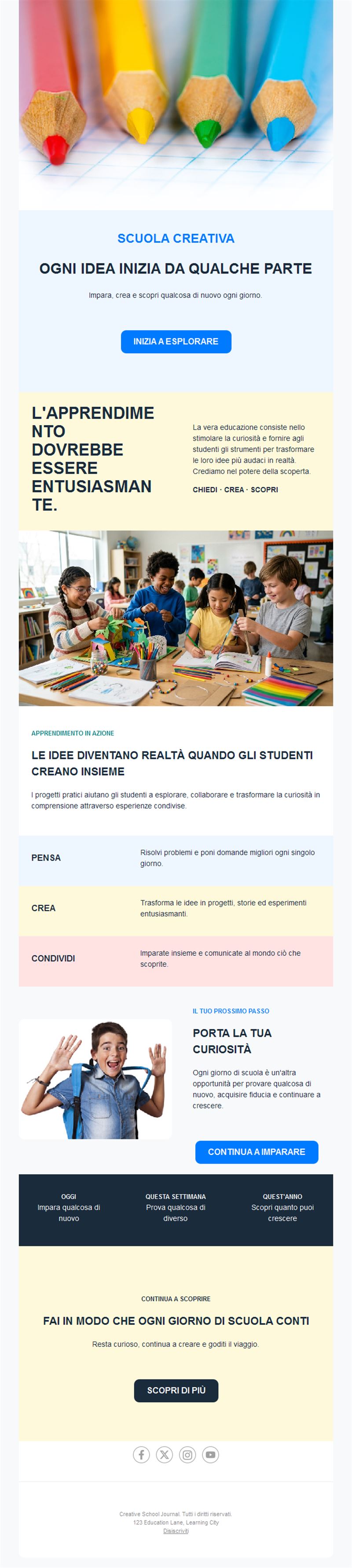 School Communication Emails