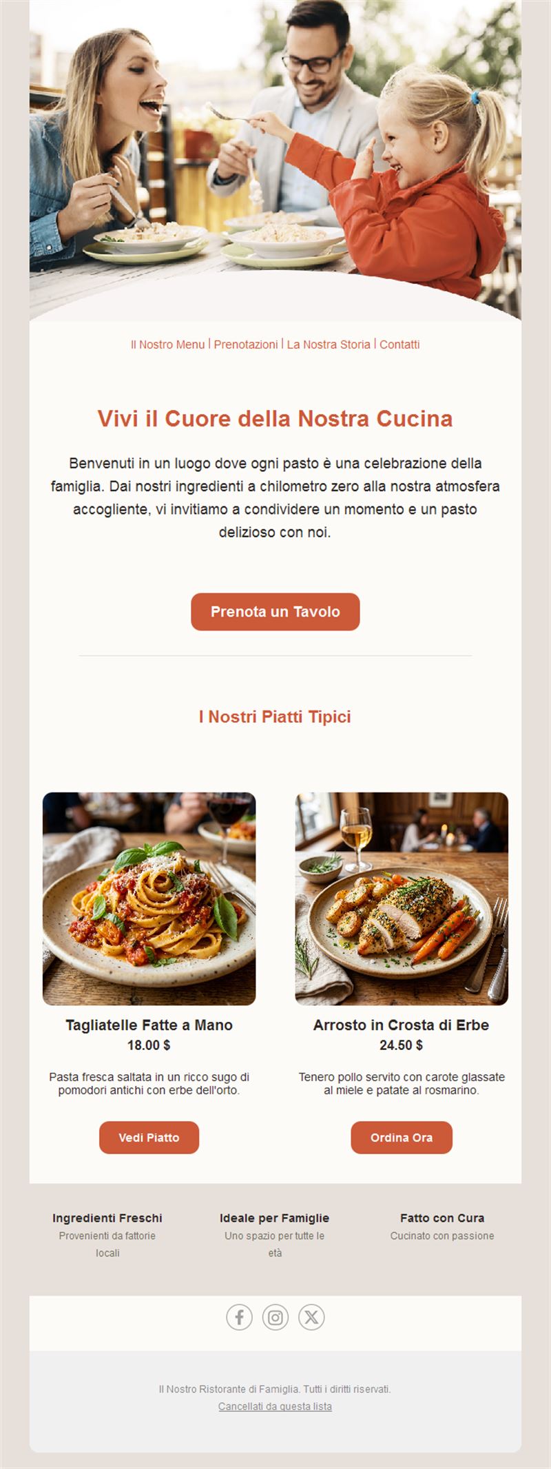 Restaurant Email News