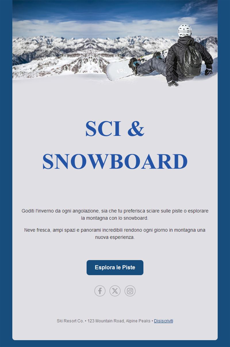 Winter Holiday Deals