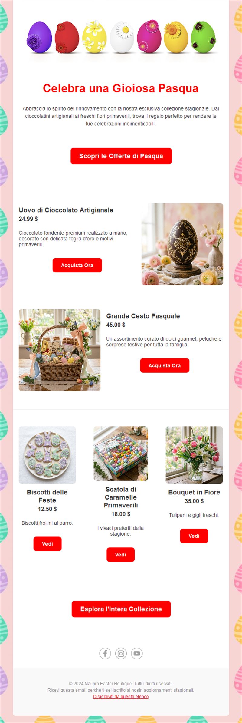 Holiday Spring Emails