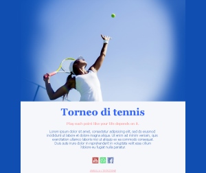 Tennis in Azione