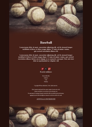 Baseball Emozionale