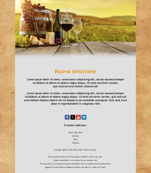 Email per Amanti del Vino